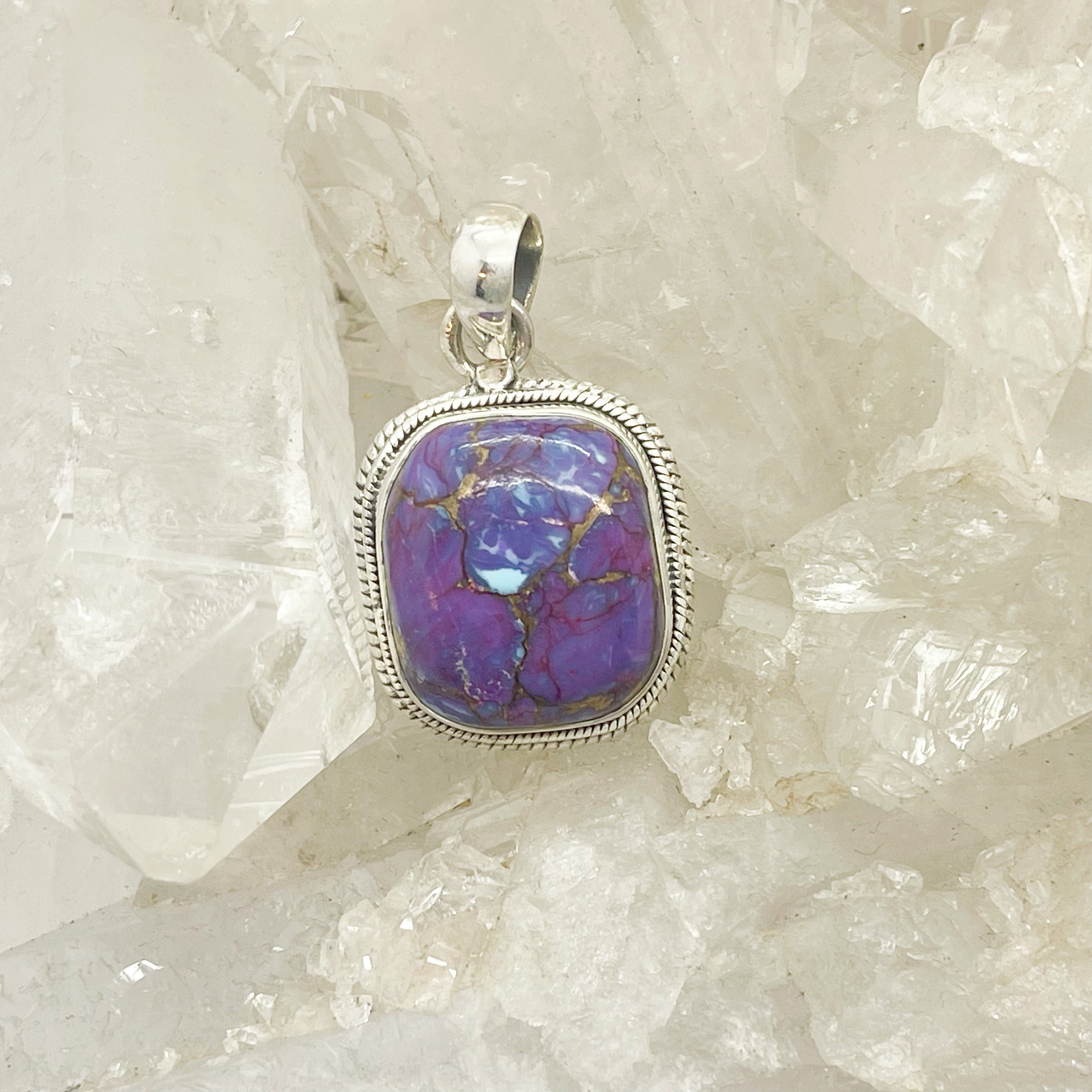 Purple Turquoise Pendant $70 – GoodiesGems
