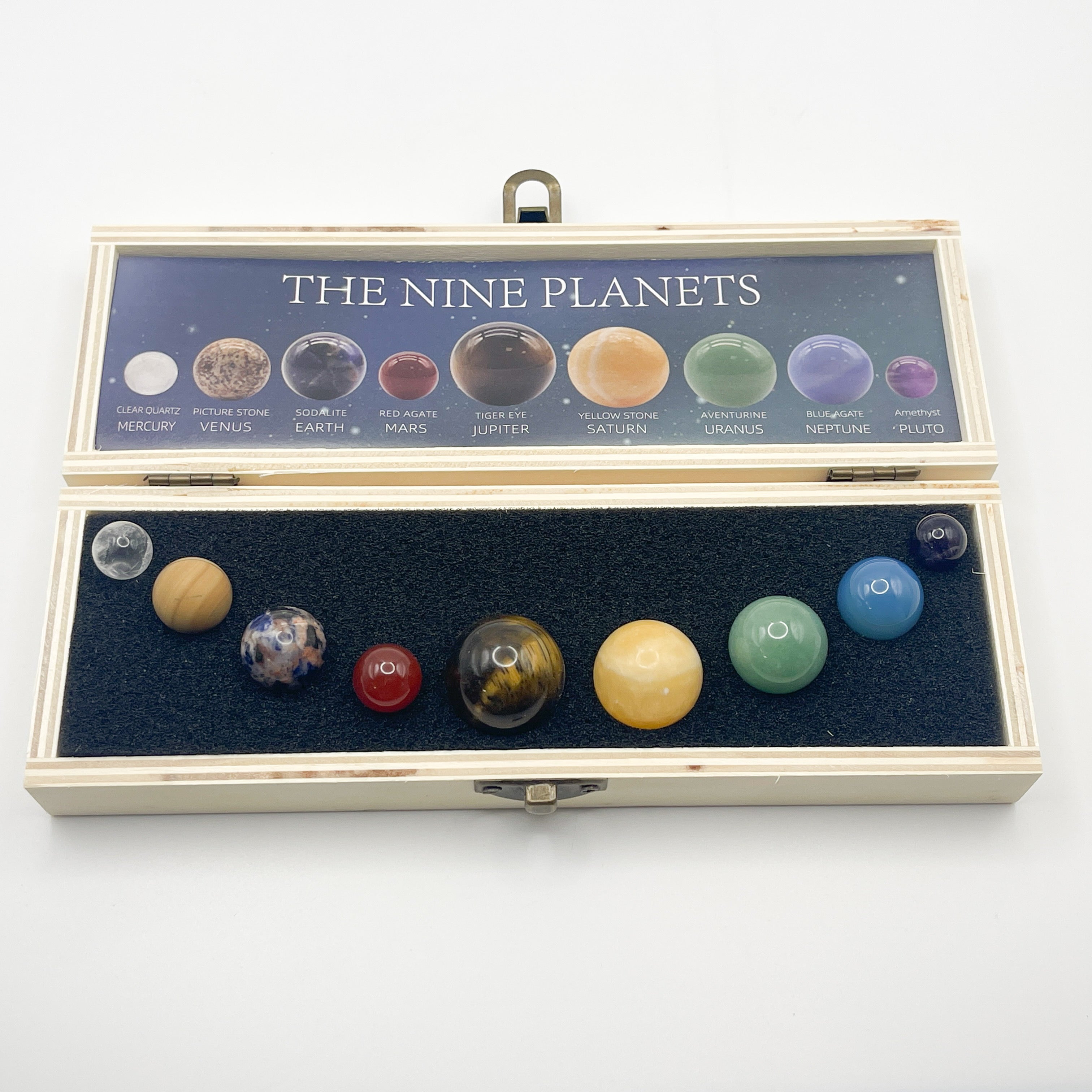 The Nine Planets Crystal Box $80 – GoodiesGems