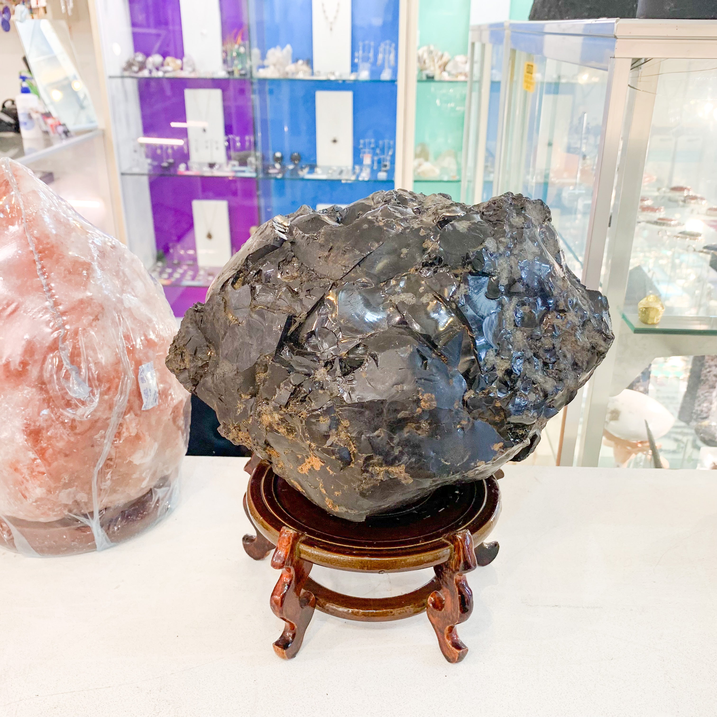 Obsidian Large Large Obsidian Chunk $1000 – GoodiesGems