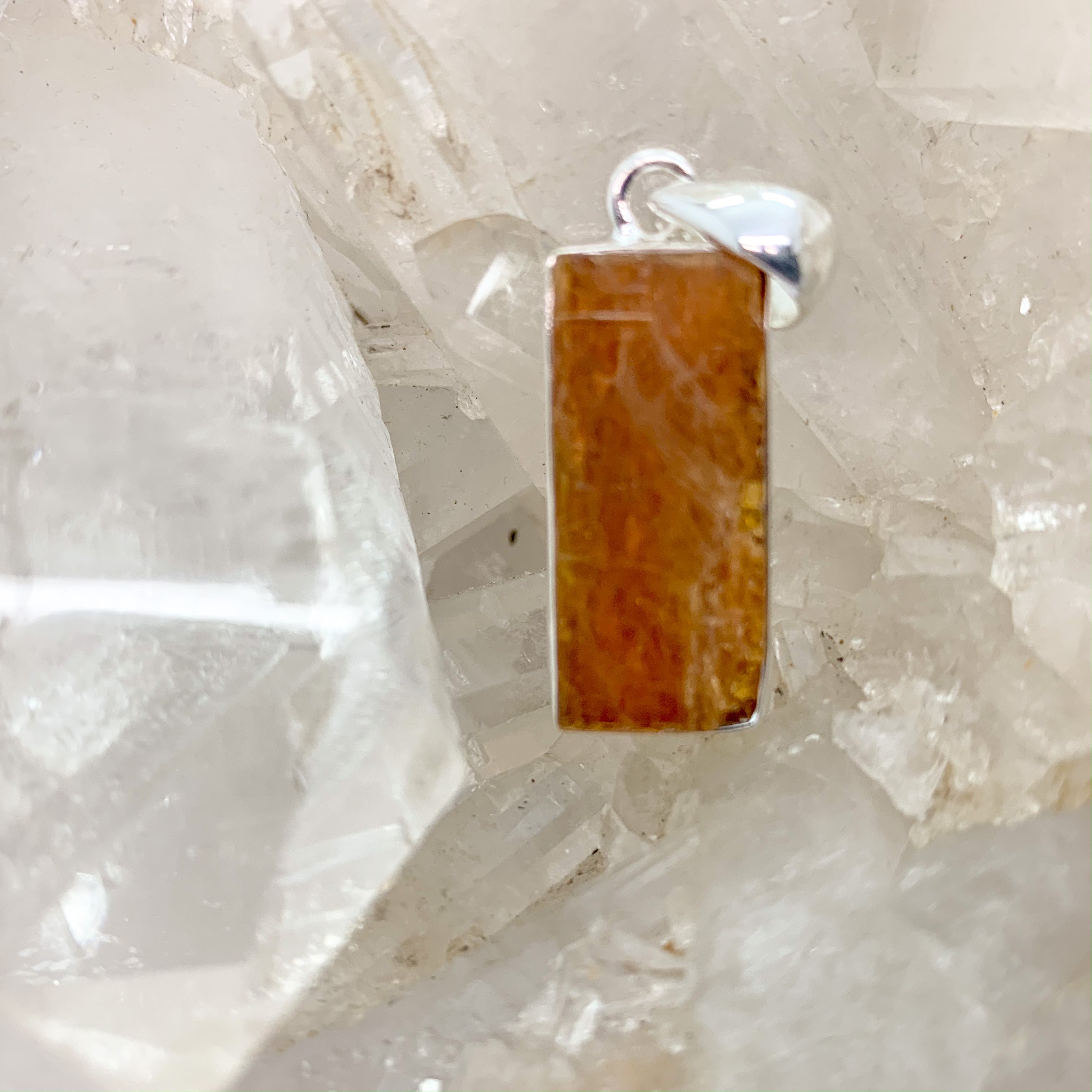 Orange Kyanite Pendant $80 – GoodiesGems